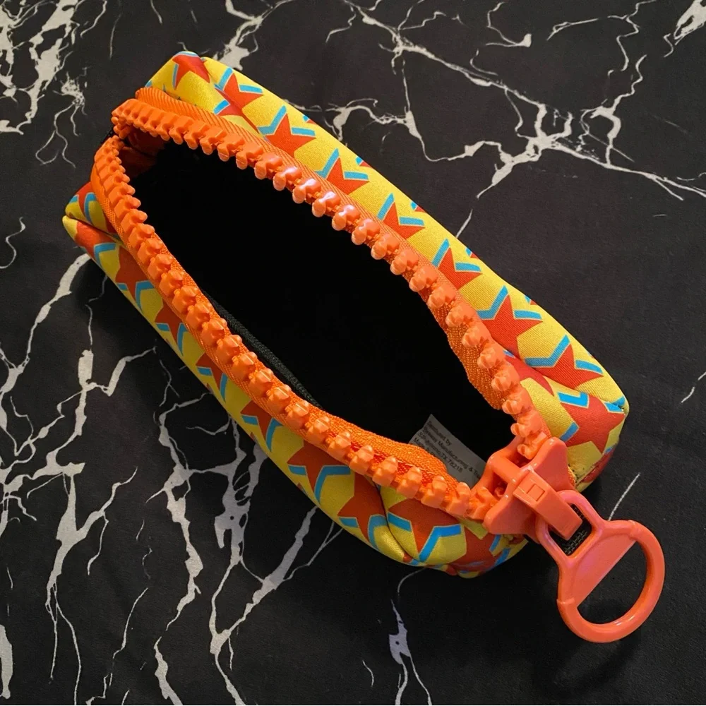 JUMBO ⭐️ Plastic Zipper Pencil Case